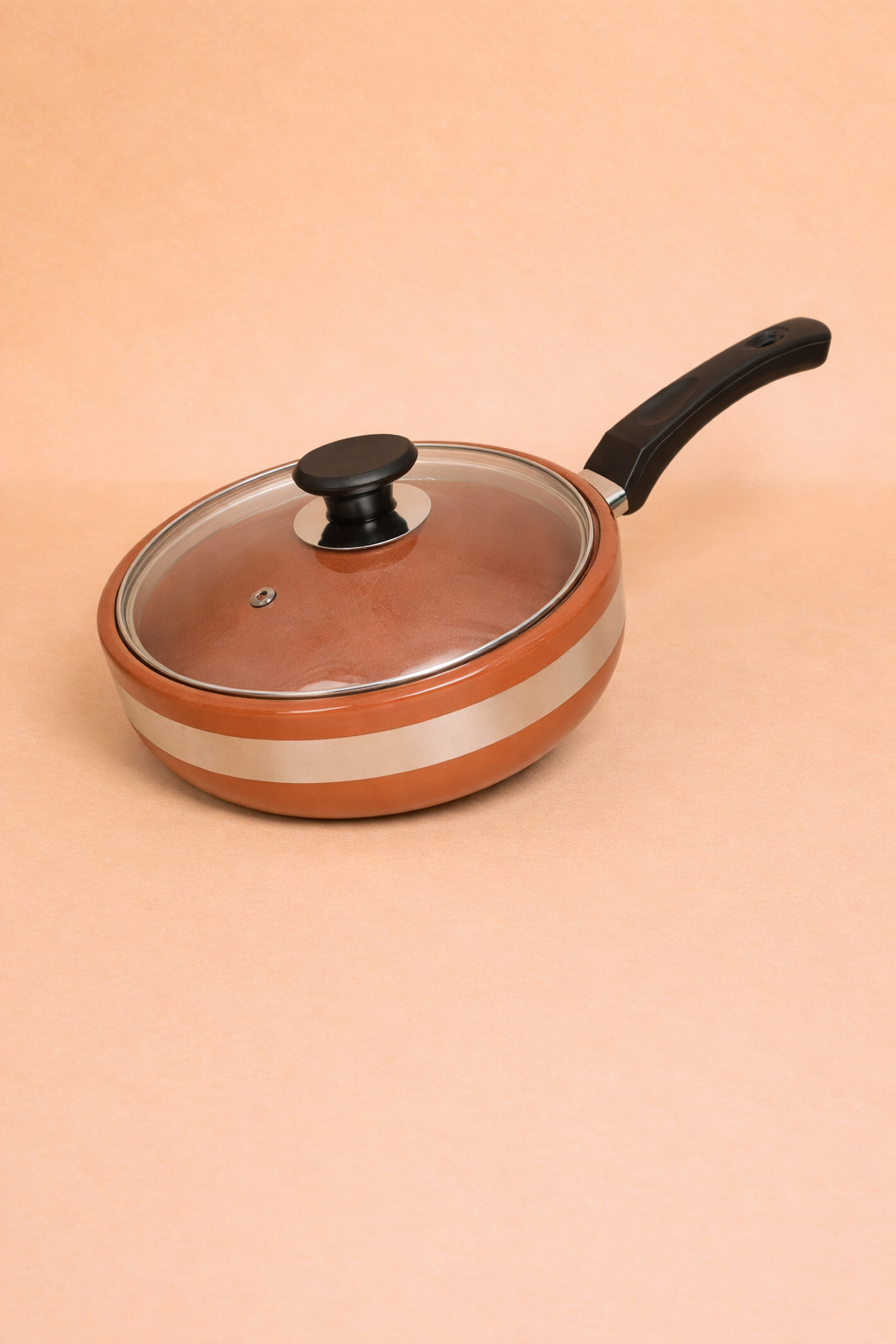 Glazed Clay Fry Pan