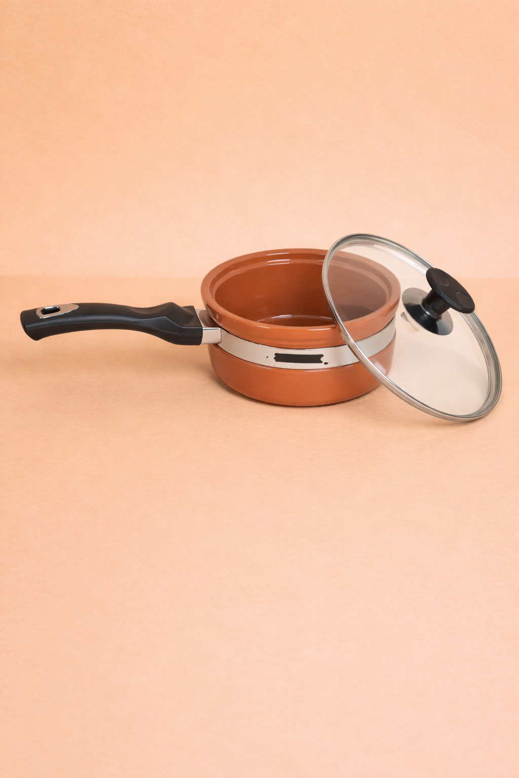Glazed Clay Saucepan