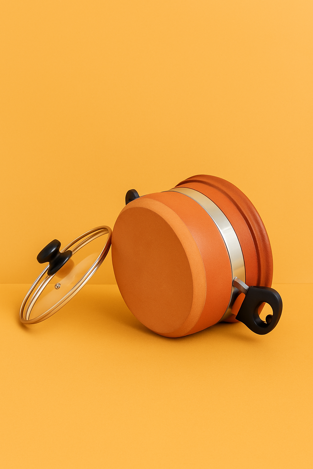 Flat Glazed Clay Handi