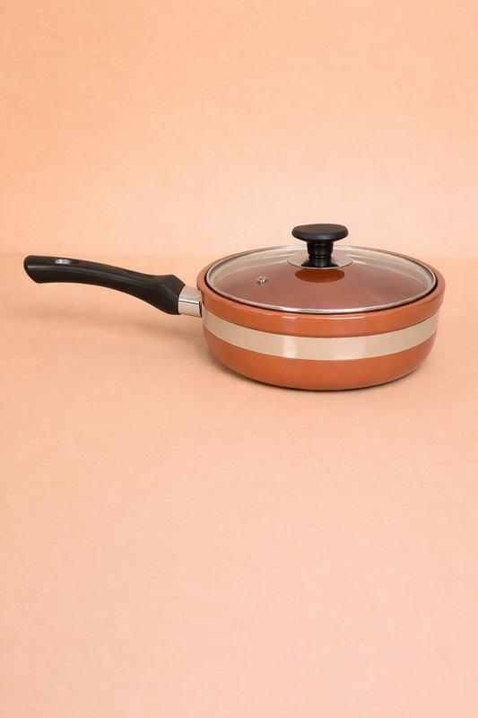 Glazed Clay Fry Pan