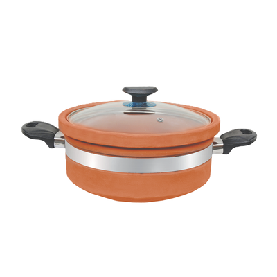 Non-Glazed Clay Karahi