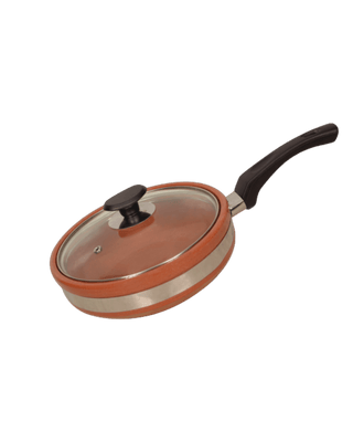 Glazed Clay Fry Pan