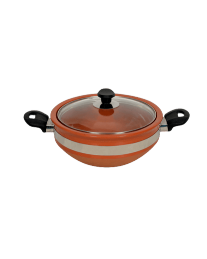Glazed Clay Karahi - Zavira
