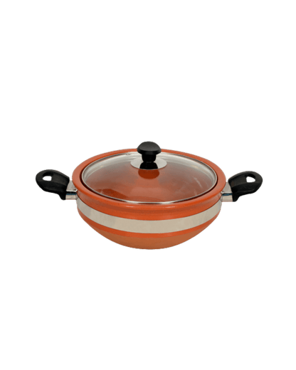 Glazed Clay Karahi - Zavira