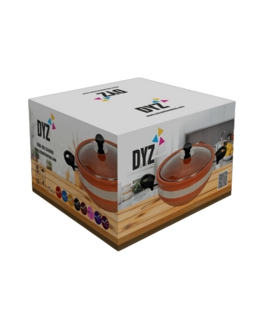 Glazed Clay Karahi - Zavira