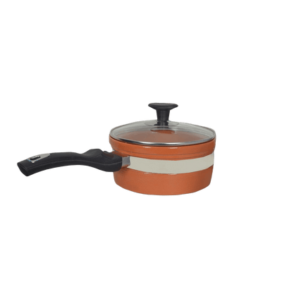 Glazed Clay Saucepan