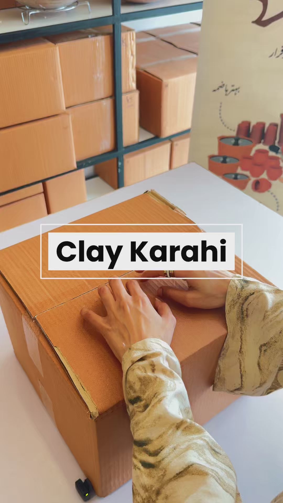 Glazed Clay Karahi