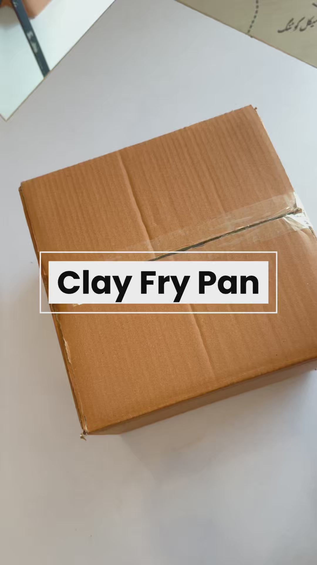 Glazed Clay Fry Pan