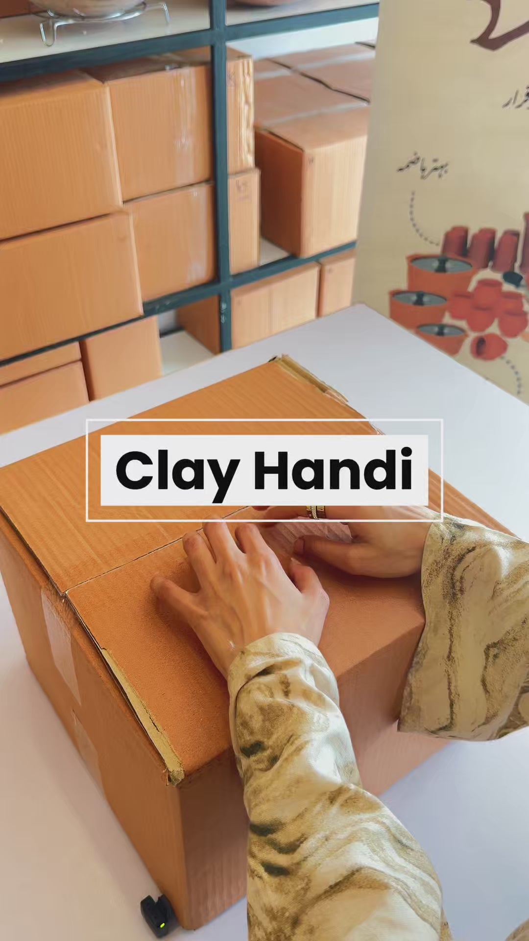 Glazed Clay Handi